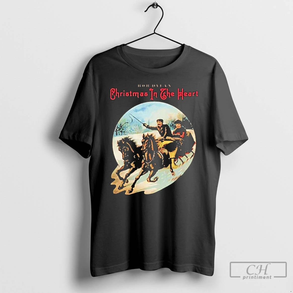 Premium Bob Dylan Christmas In The Heart T Shirts Hoodie Sweatshirt | PurePodTees.com