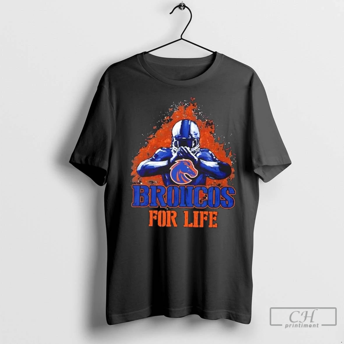 Premium Boise State Broncos Football For Life Shirt Hoodie Sweatshirt | PurePodTees.com