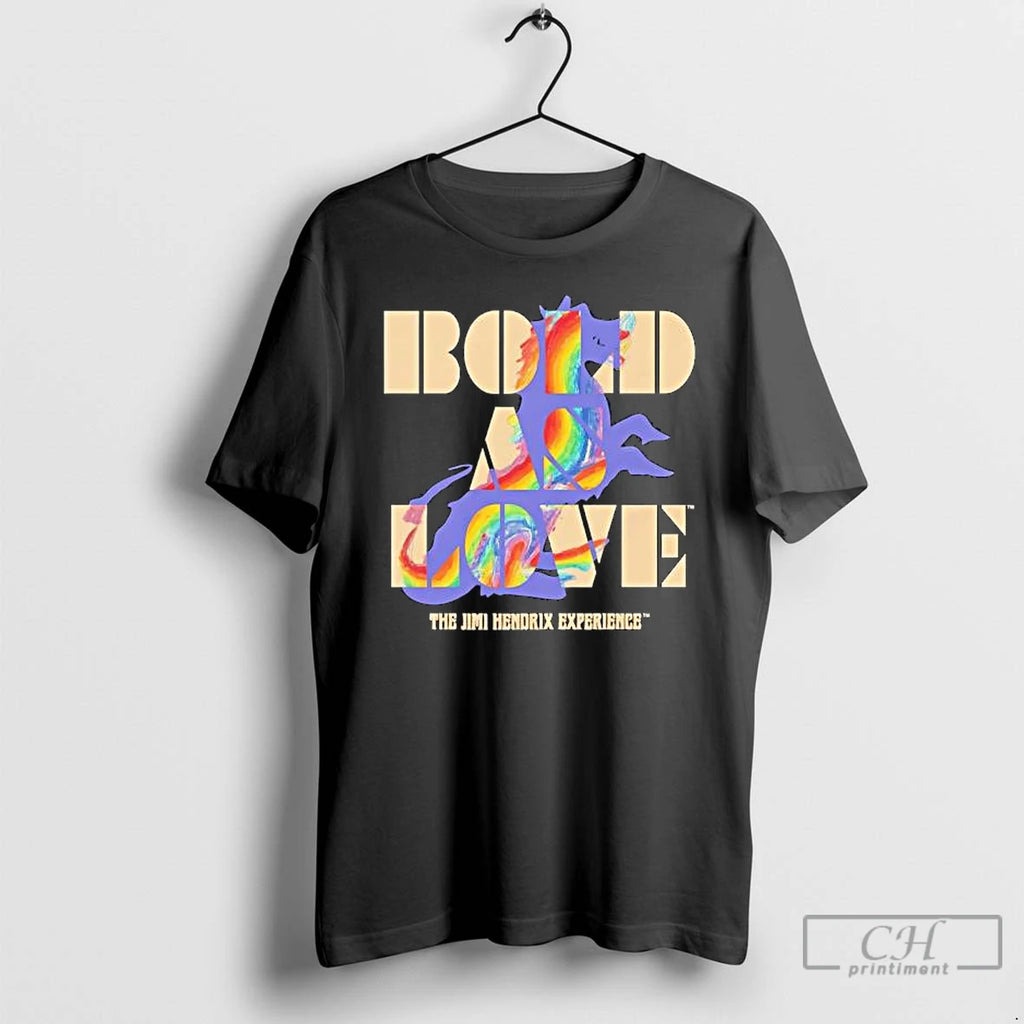 Premium Bold As Love The Jimi Hendrix Experience Album Graphic T Shirts Hoodie Sweatshirt | PurePodTees.com