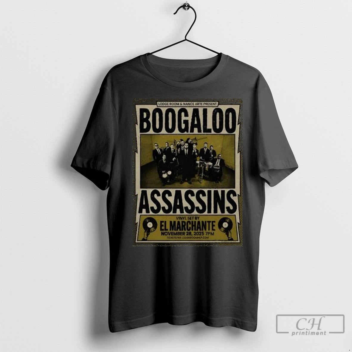 Premium Boogaloo Assassins Los Angeles November 28 2025 Circle Black Shirt Hoodie Sweatshirt | PurePodTees.com