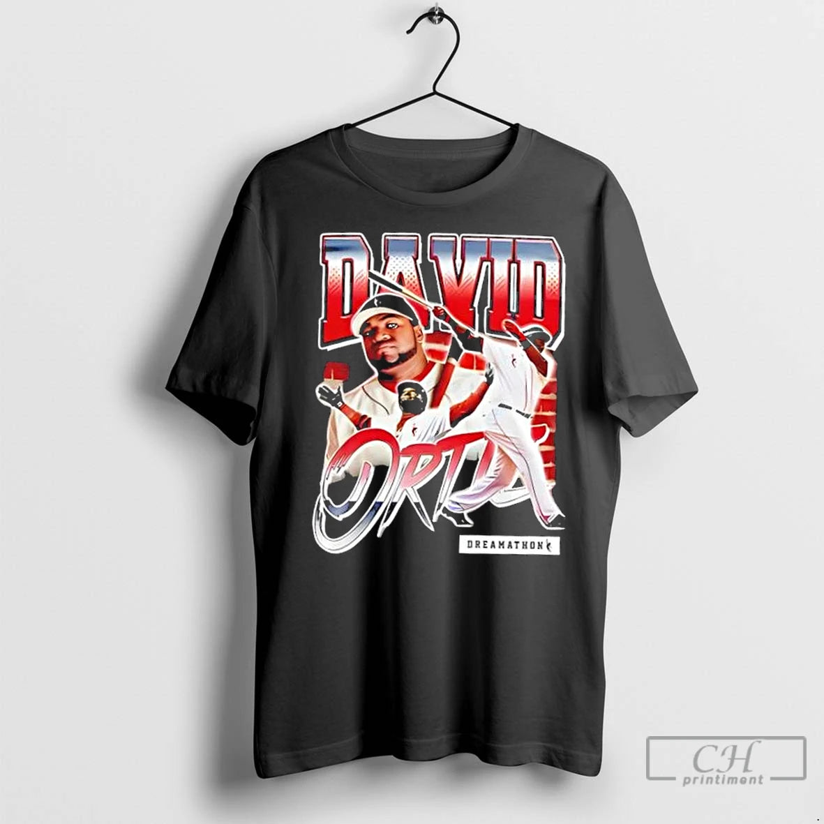 Premium Boston Red Sox David Ortiz Dreamathon 2 Sided Shirt Hoodie Sweatshirt | PurePodTees.com