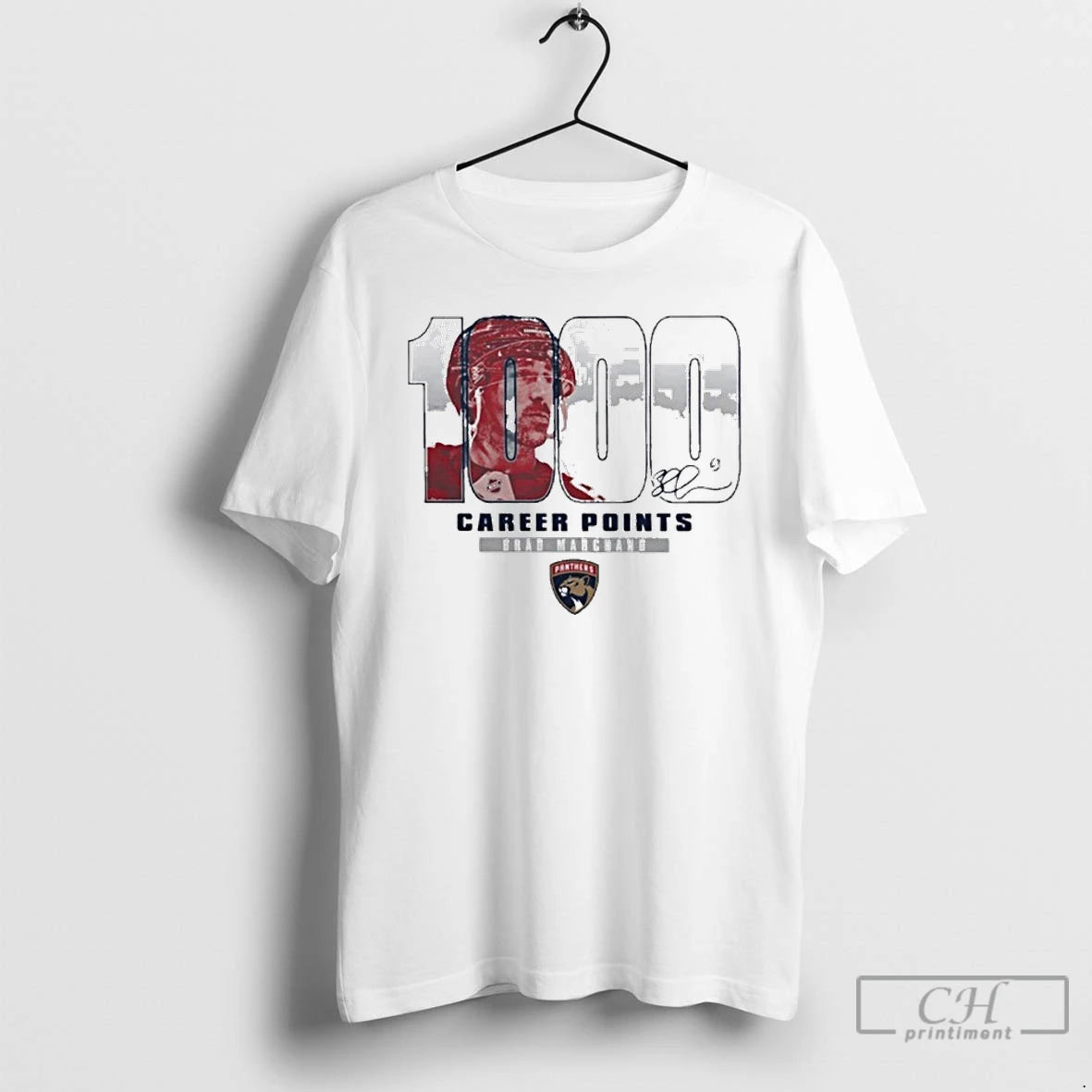 Premium Brad Marchand Florida Panthers 1000 Career Points Legacy Shirt Hoodie Sweatshirt | PurePodTees.com