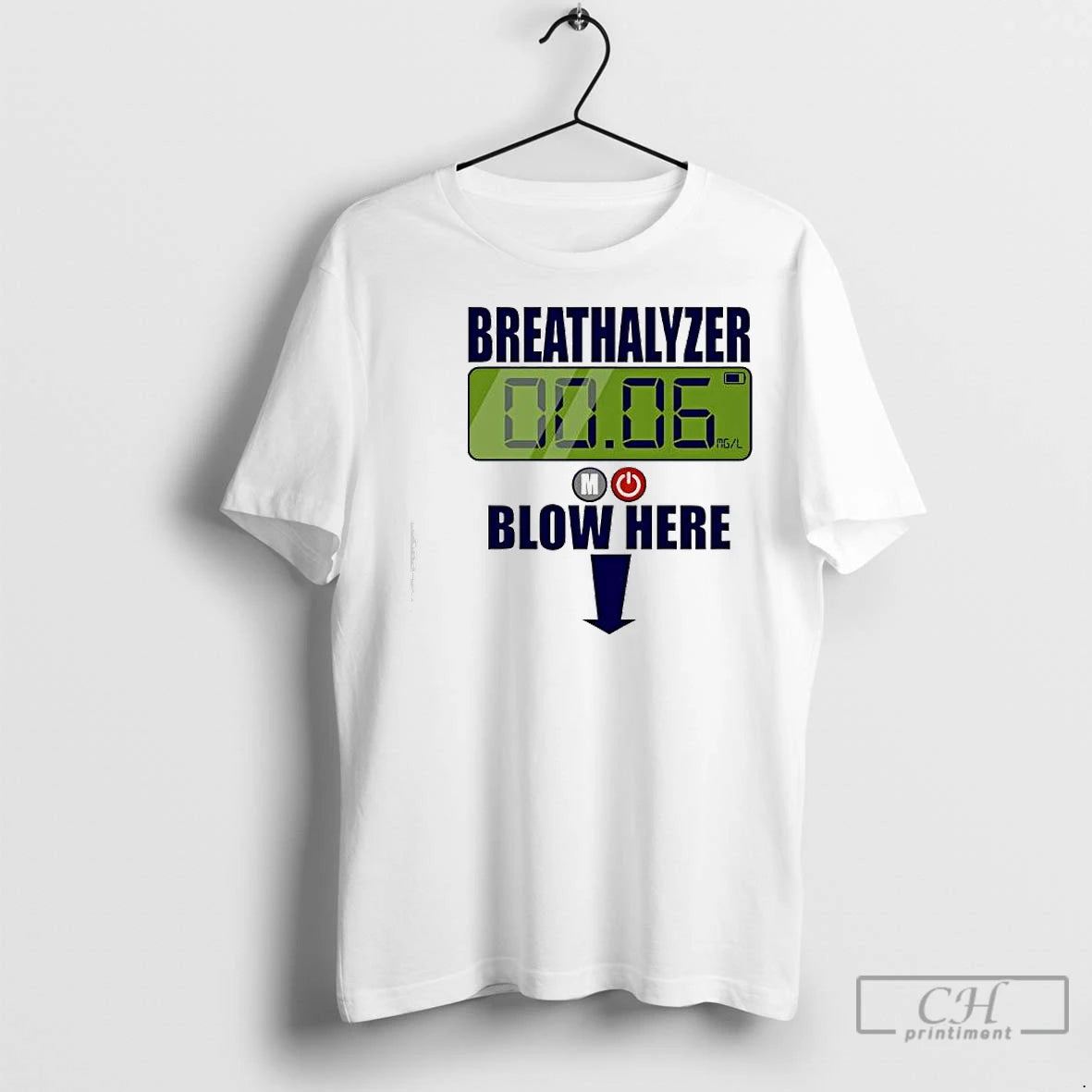 Premium Breathalyzer Blow Here Drop Graphic Shirt Hoodie Sweatshirt | PurePodTees.com
