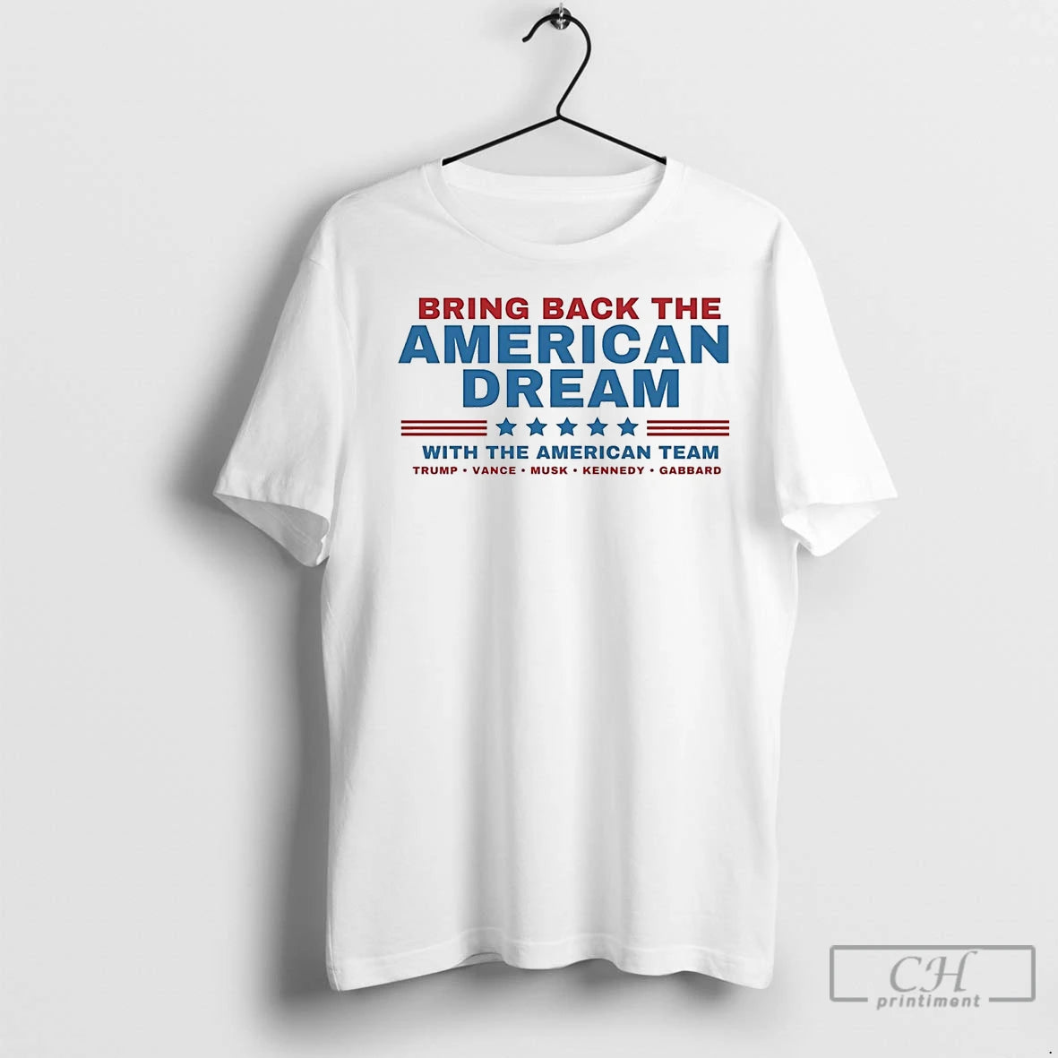 Premium Bring Back The American Dream With The American Team Trump Shirt Hoodie Sweatshirt | PurePodTees.com