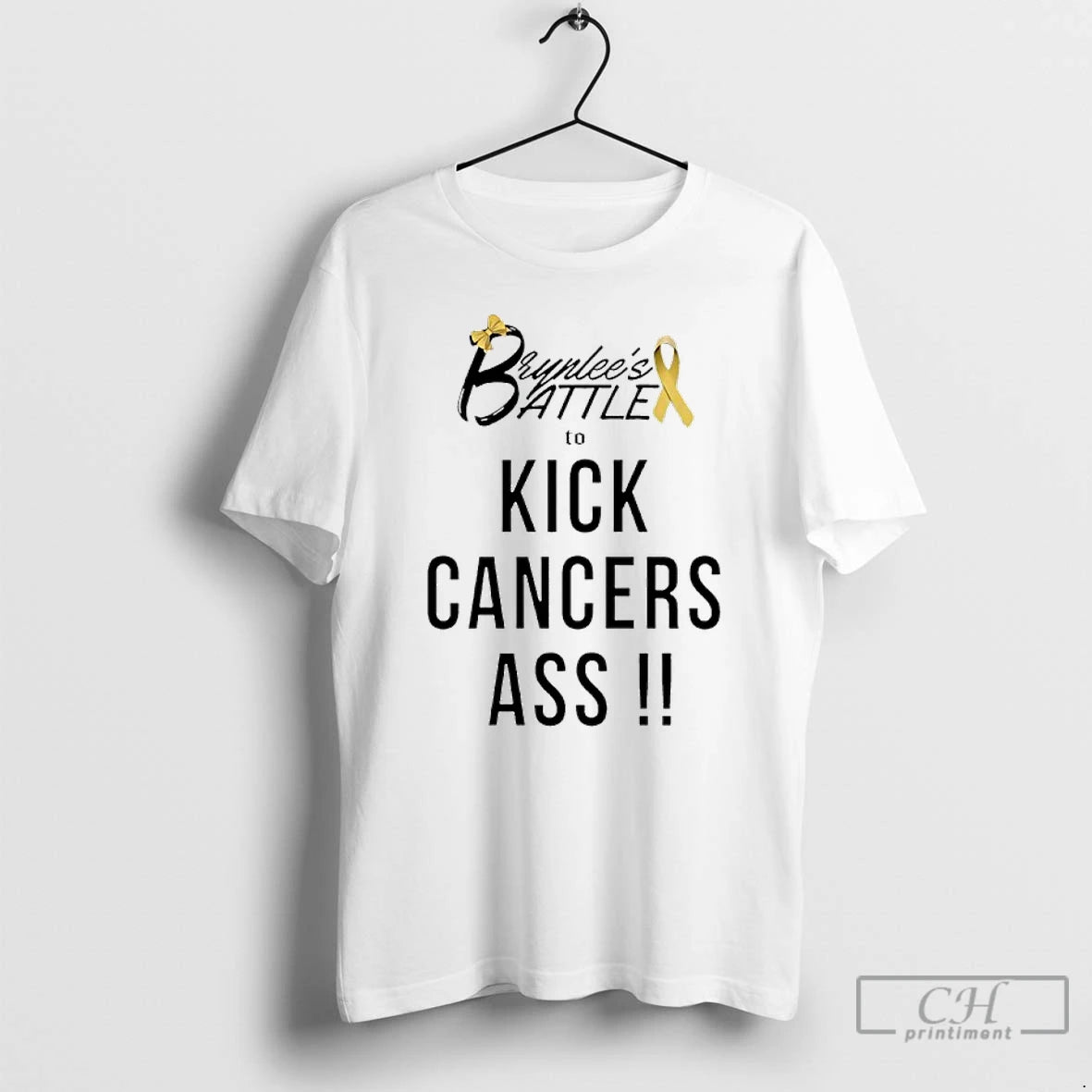 Premium Brynlees Battle To Kick Cancers Ass T Shirts Hoodie Sweatshirt | PurePodTees.com