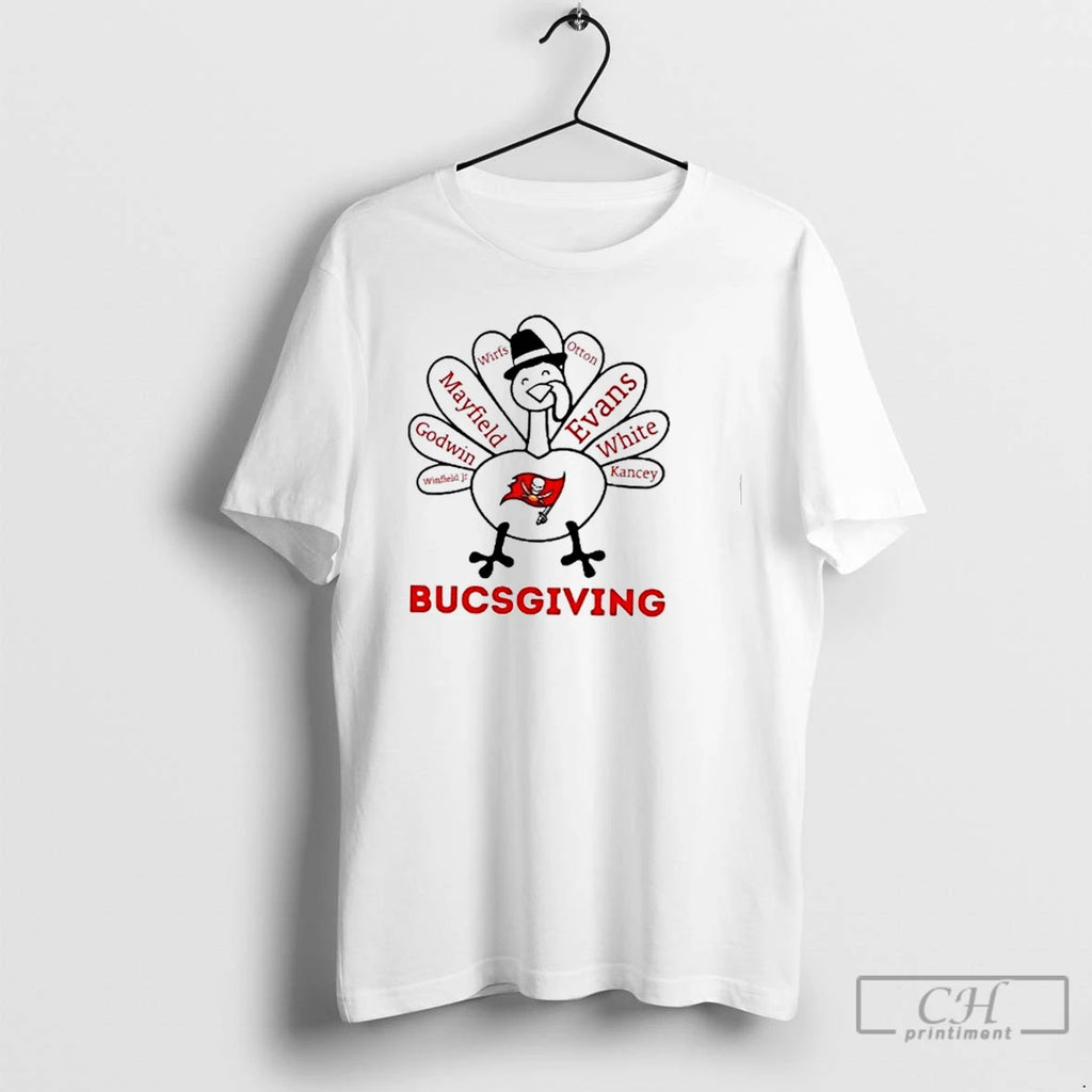 Premium Bucsgiving Tampa Bay Buccaneers X Thanksgiving T Shirts Hoodie Sweatshirt | PurePodTees.com