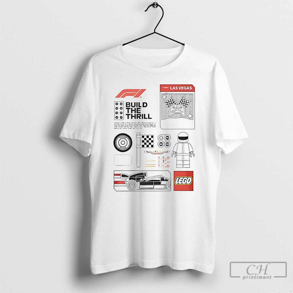 Premium Build The Thrill Lego Las Vagas Shirt Hoodie Sweatshirt | PurePodTees.com