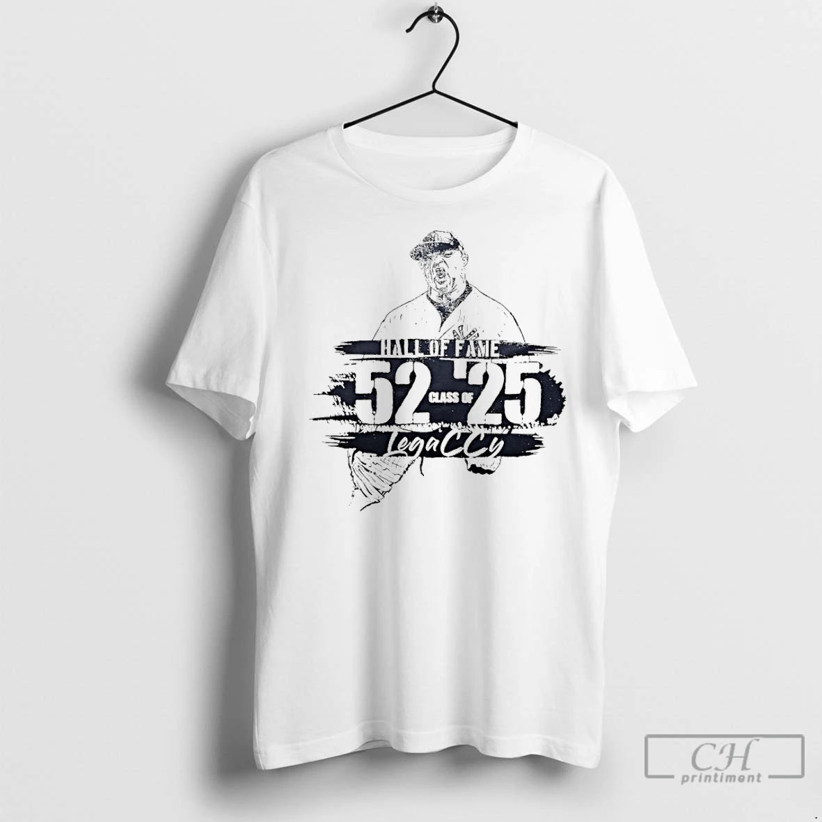 Premium Cc Sabathia New York Yankees Hall Of Fame 52 Class Of 25 Legacy Shirt Hoodie Sweatshirt | PurePodTees.com