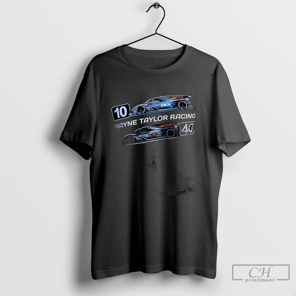 Premium Cadillac Wayne Taylor Racing 10 And 40 Shirt Hoodie Sweatshirt | PurePodTees.com
