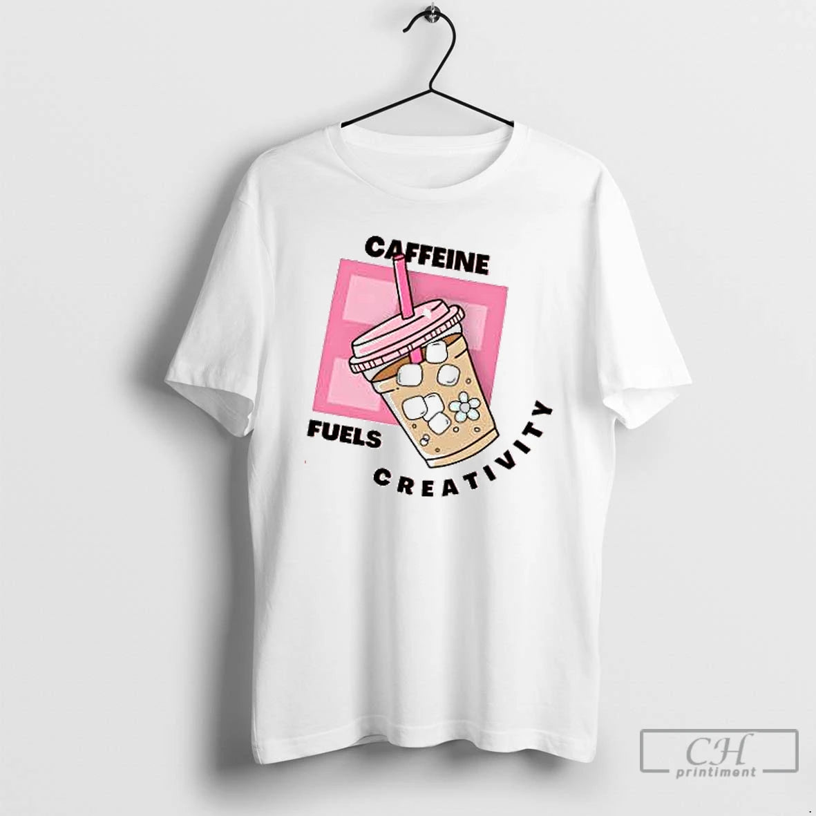 Premium Caffeine Fuels Creativity T Shirts Hoodie Sweatshirt | PurePodTees.com