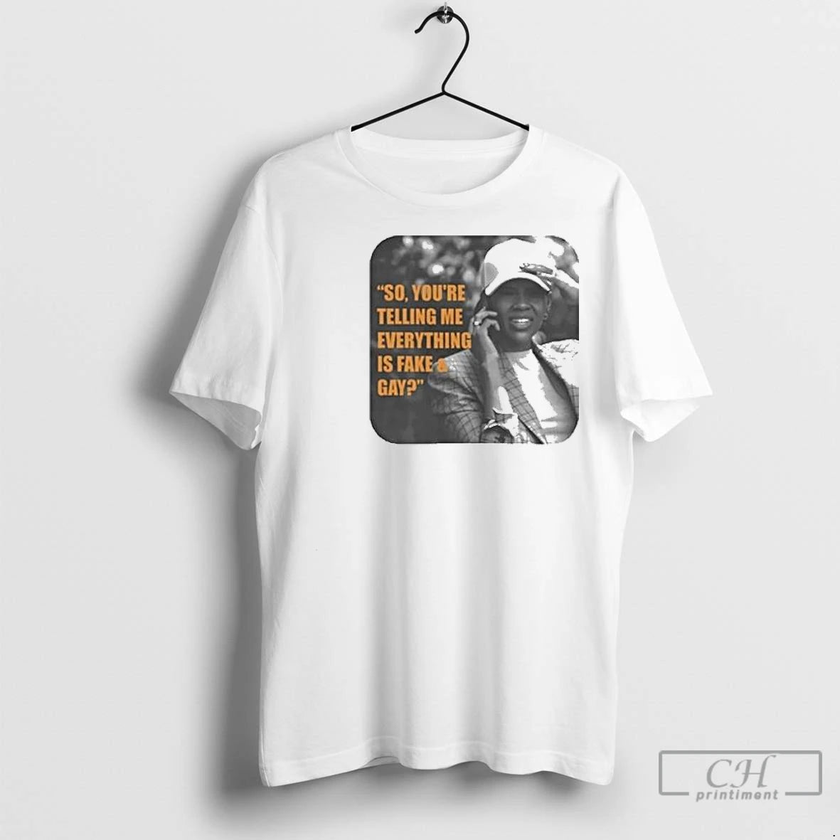 Premium Candace Owens So Youre Telling Me Everything Is Fake Gay Circle White Shirt Hoodie Sweatshirt | PurePodTees.com