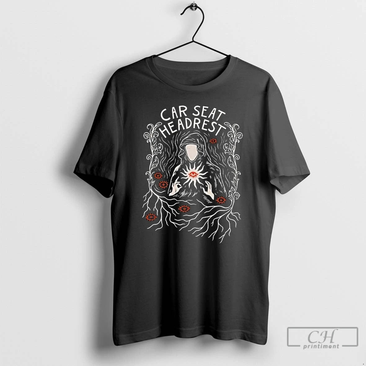 Premium Car Seat Headrest Graphic Band 2025 Long Sleve T Shirts Hoodie Sweatshirt | PurePodTees.com