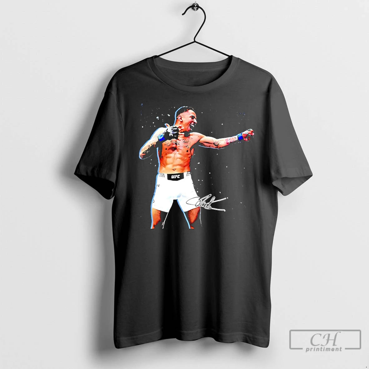 Premium Carlos Prates Ufc 2025 Signature Shirt Hoodie Sweatshirt | PurePodTees.com