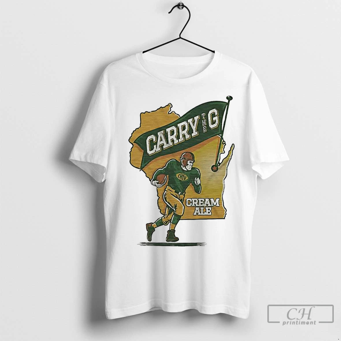 Premium Carry The G 2025 Cream Ale Gathering Place Brewing Company Green Bay Packers Fans Shirt Hoodie Sweatshirt