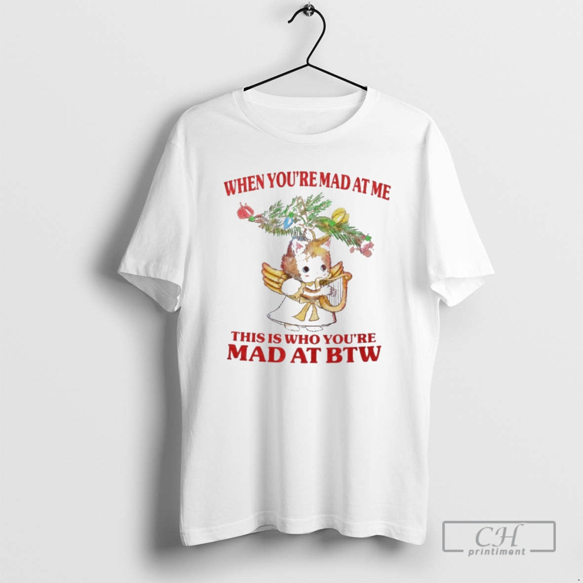 Premium Cat When Youre Mad At Me This Is Who Youre Mad At Btw Shirt Hoodie Sweatshirt | PurePodTees.com