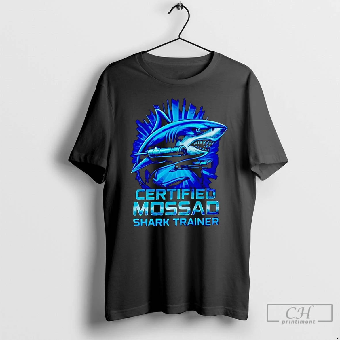 Premium Certified Mossad Shark Trainer T Shirts Hoodie Sweatshirt | PurePodTees.com