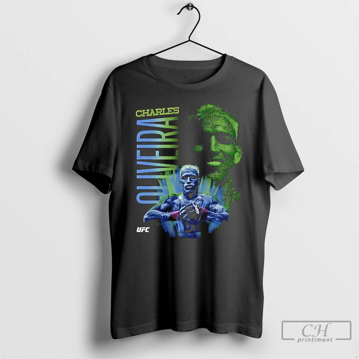 Premium Charles Oliveira Edge Ufc Graphic Vintage T Shirts Hoodie Sweatshirt | PurePodTees.com