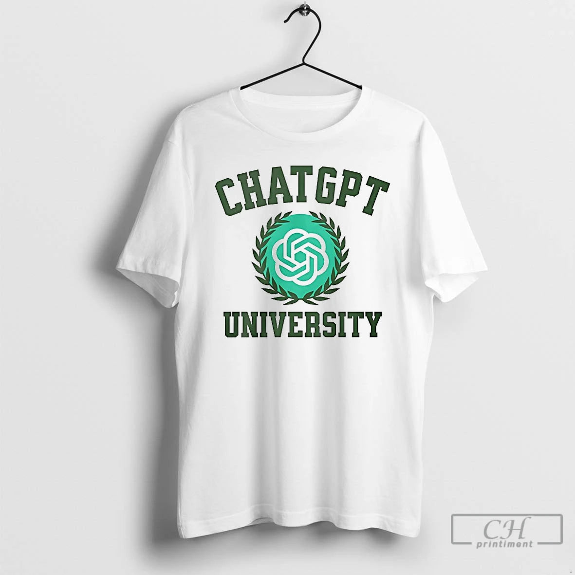 Premium Chatgpt University T Shirts Hoodie Sweatshirt | PurePodTees.com