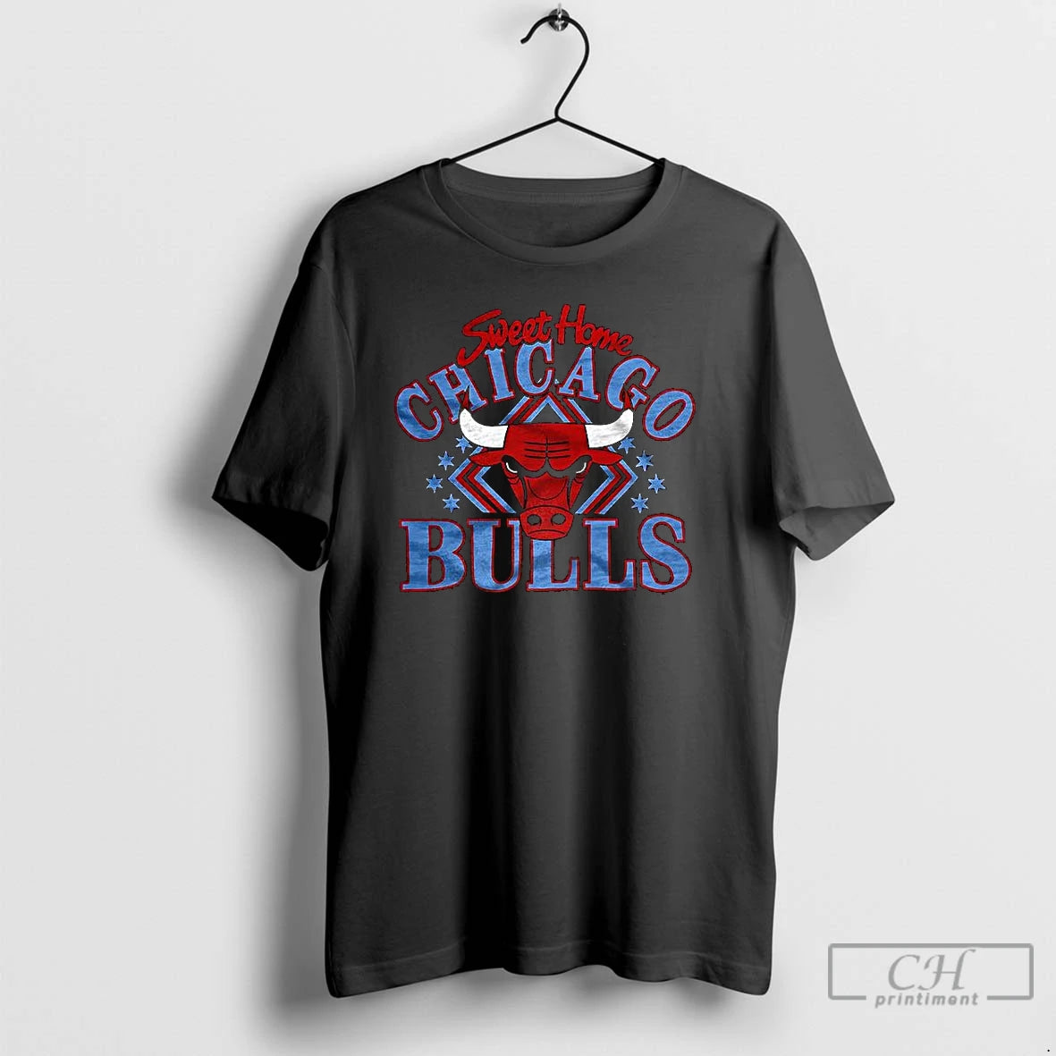 Premium Chicago Bulls Basketball Sweet Home 2025 Logo T Shirts Hoodie Sweatshirt | PurePodTees.com