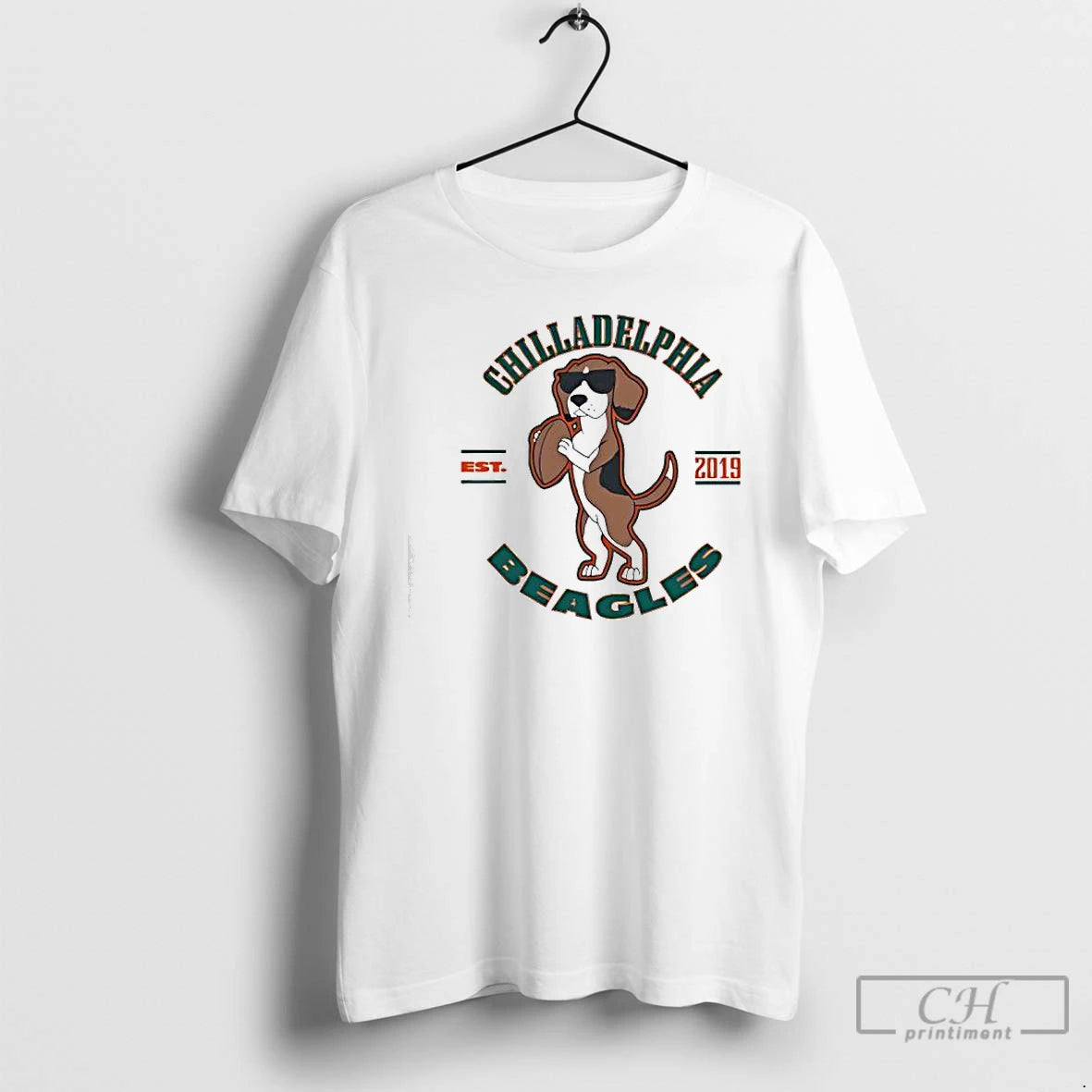 Premium Chilladelphia Beagles Big Cat Katz Est 2019 Shirt Hoodie Sweatshirt | PurePodTees.com