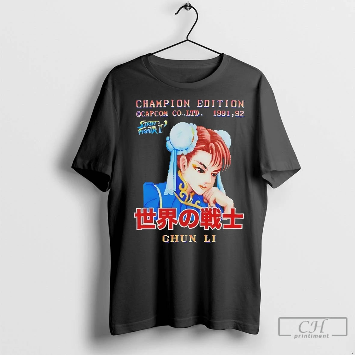 Premium Chun Li Champion Edition 1991 1992 Shirt Hoodie Sweatshirt | PurePodTees.com