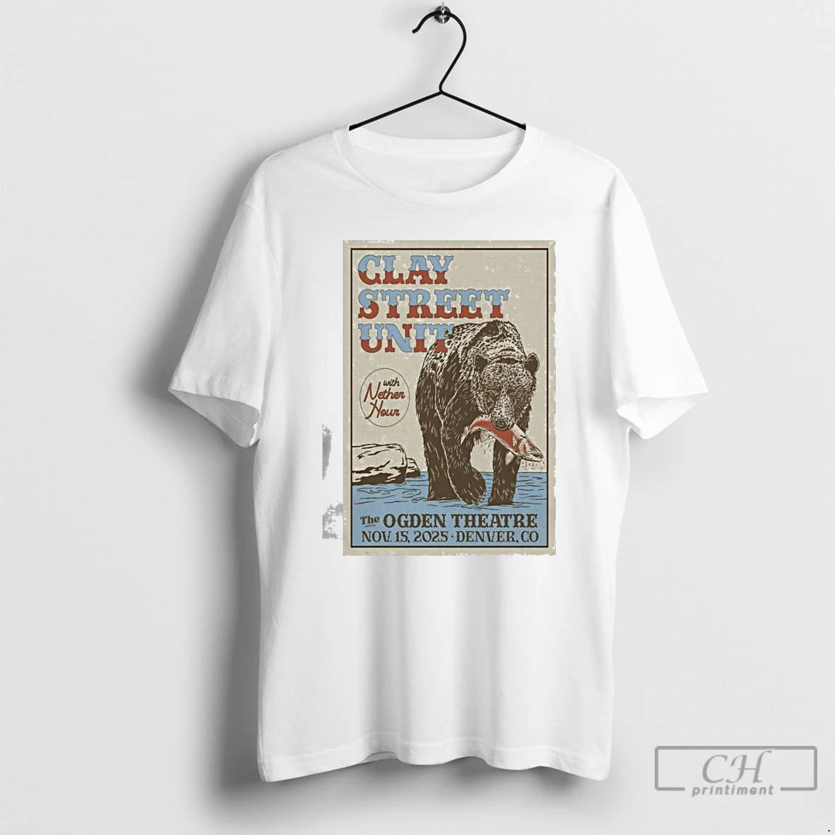 Premium Clay Street Unit The Ogden Theatre In Denver Co Nov 15 2025 T Shirts Hoodie Sweatshirt | PurePodTees.com