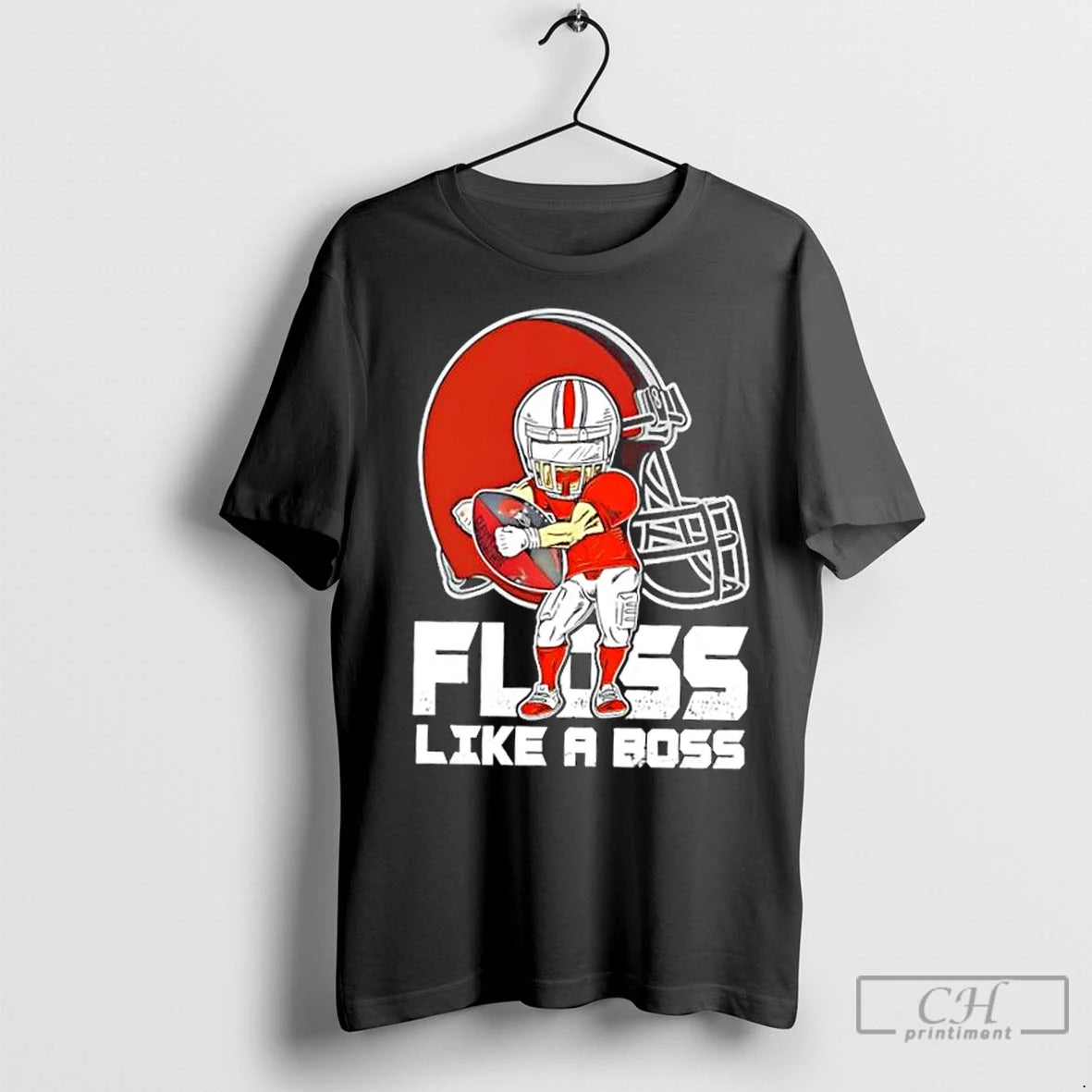 Premium Cleveland Browns Football Floss Like A Boss Shirt Hoodie Sweatshirt | PurePodTees.com