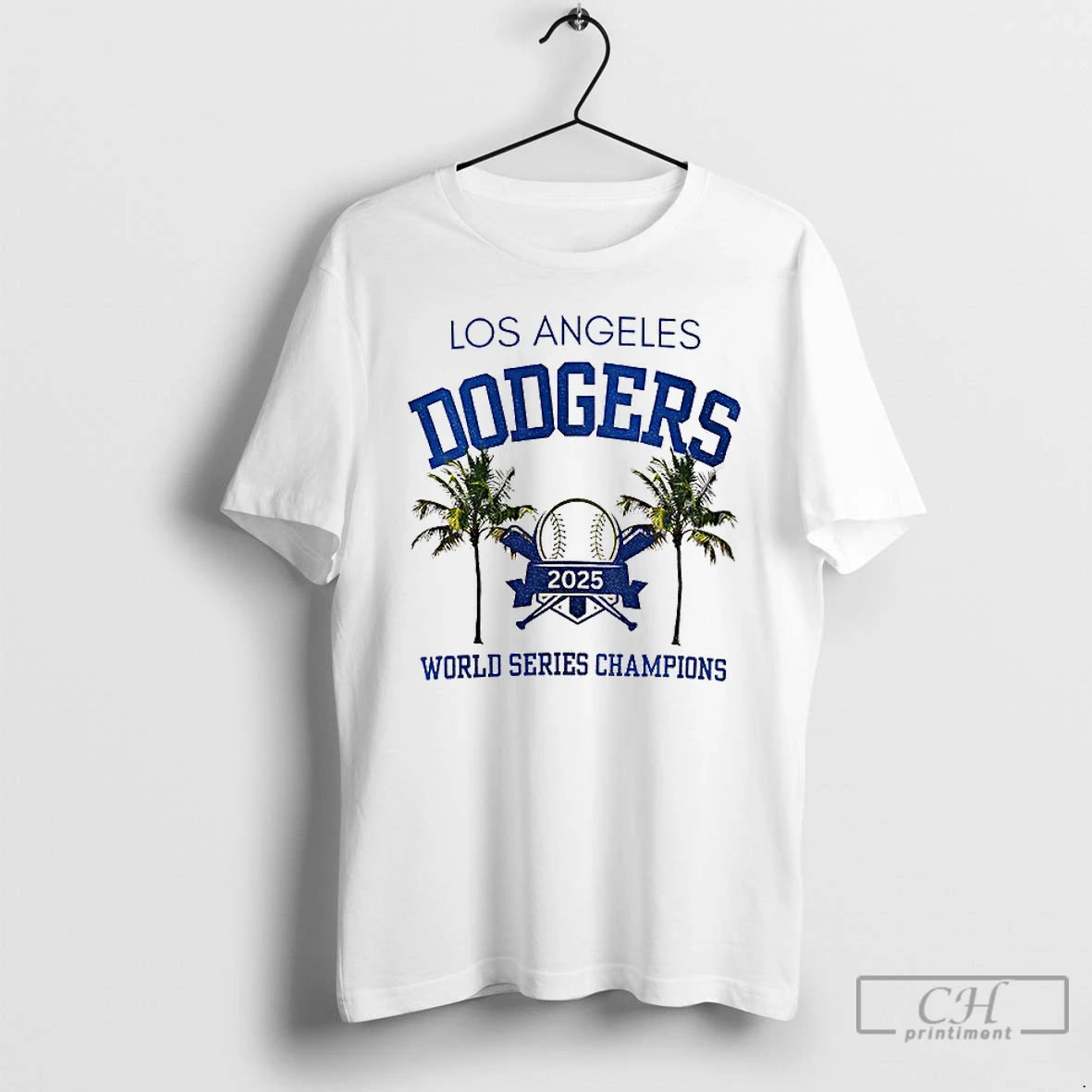 Premium Coconut Trees Los Angeles Dodgers Baseball World Series 2025 Champions T Shirts Hoodie Sweatshirt | PurePodTees.com