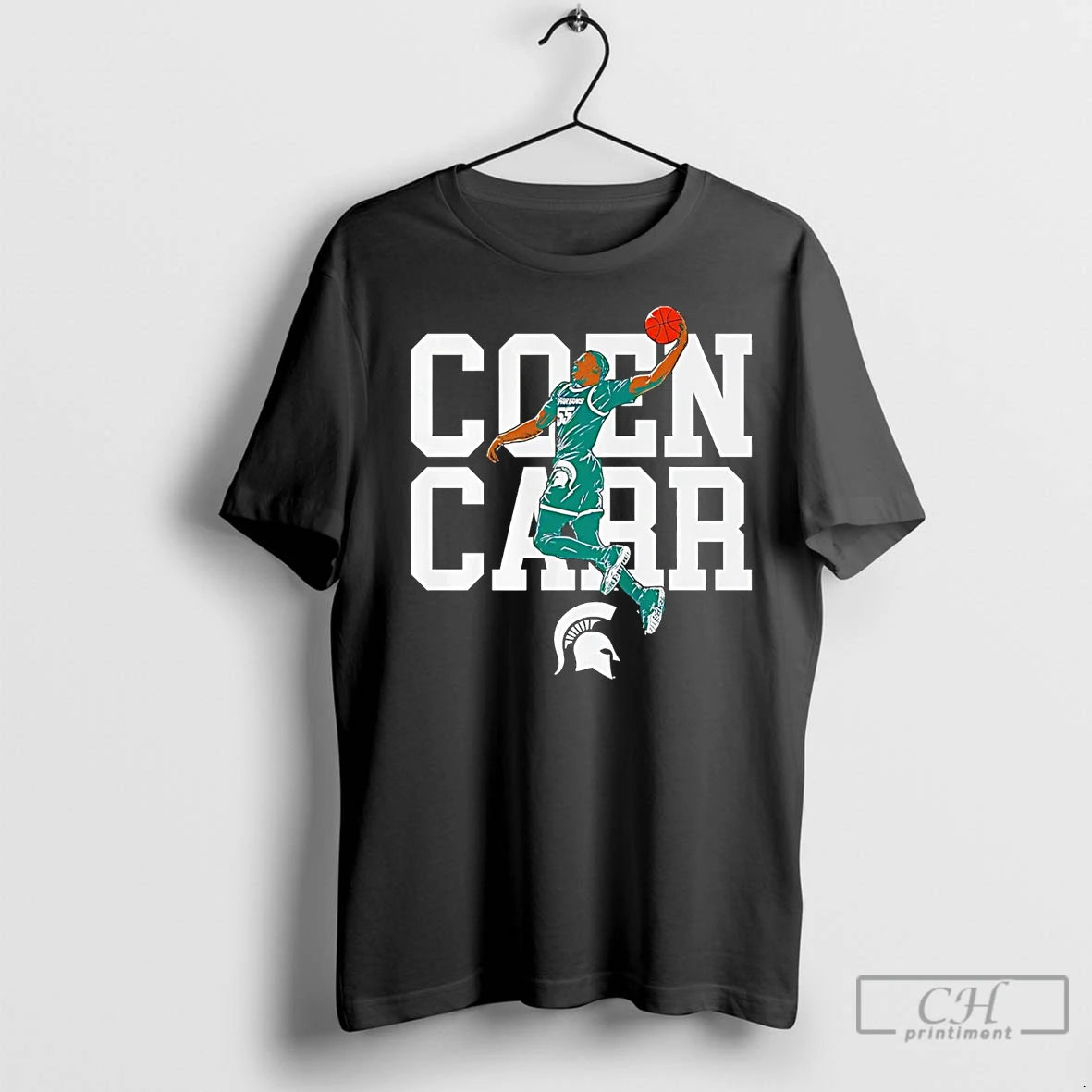 Premium Coen Carr Air Michigan State Spartans Shirt Hoodie Sweatshirt | PurePodTees.com