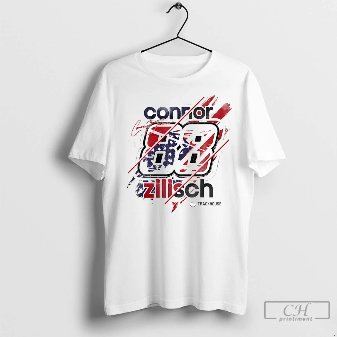 Premium Connor Zilisch Trackhouse Racing 2026 Signature Shirt Hoodie Sweatshirt | PurePodTees.com