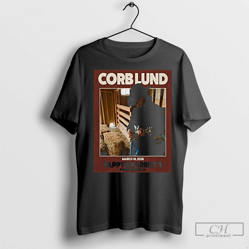 Premium Corb Lund March 18 2026 Pappy And Harriets Pioneertown Ca Long Sleve Shirt Hoodie Sweatshirt | PurePodTees.com