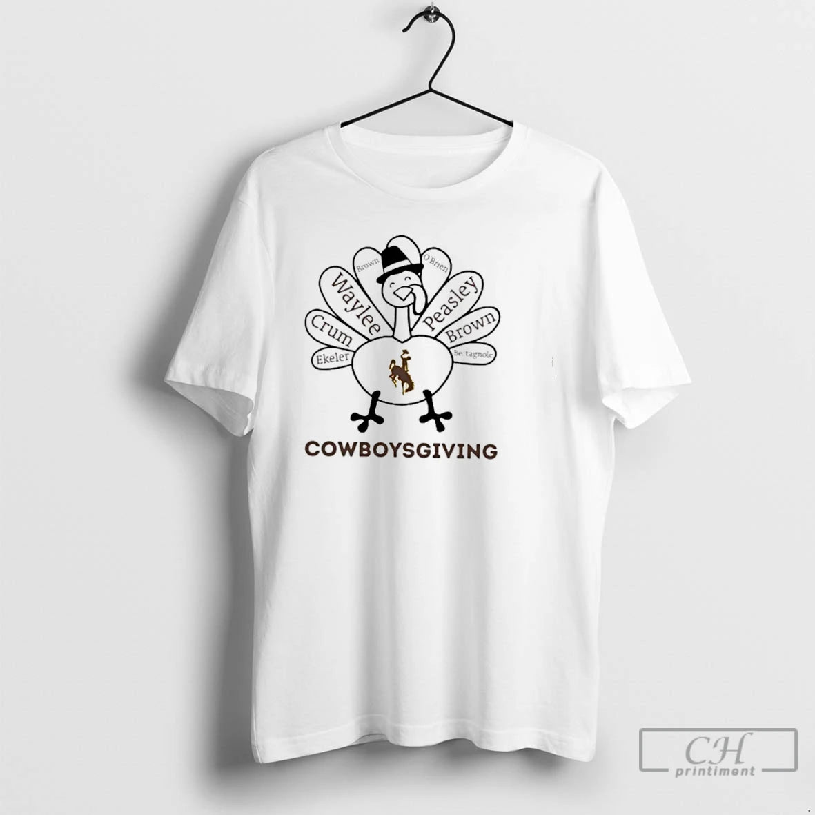 Premium Cowboysgiving Wyoming Cowboys X Thanksgiving T Shirts Hoodie Sweatshirt | PurePodTees.com