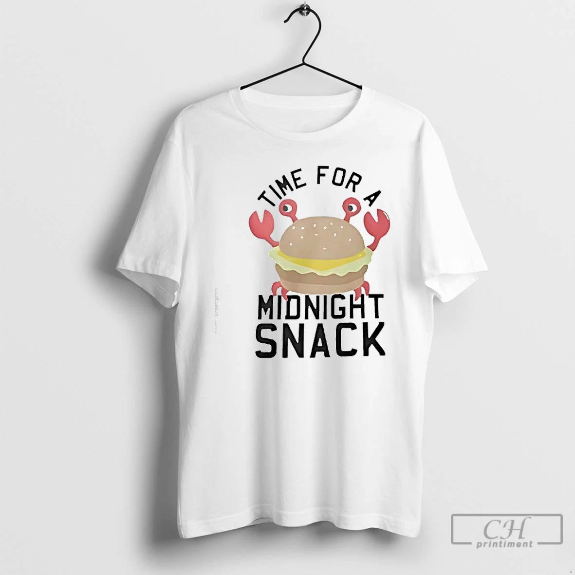 Premium Crab Time For Midnight Snack T Shirts Hoodie Sweatshirt | PurePodTees.com
