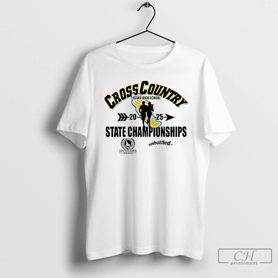 Premium Cross Country Idaho High School State Championships 2025 T Shirts Hoodie Sweatshirt | PurePodTees.com