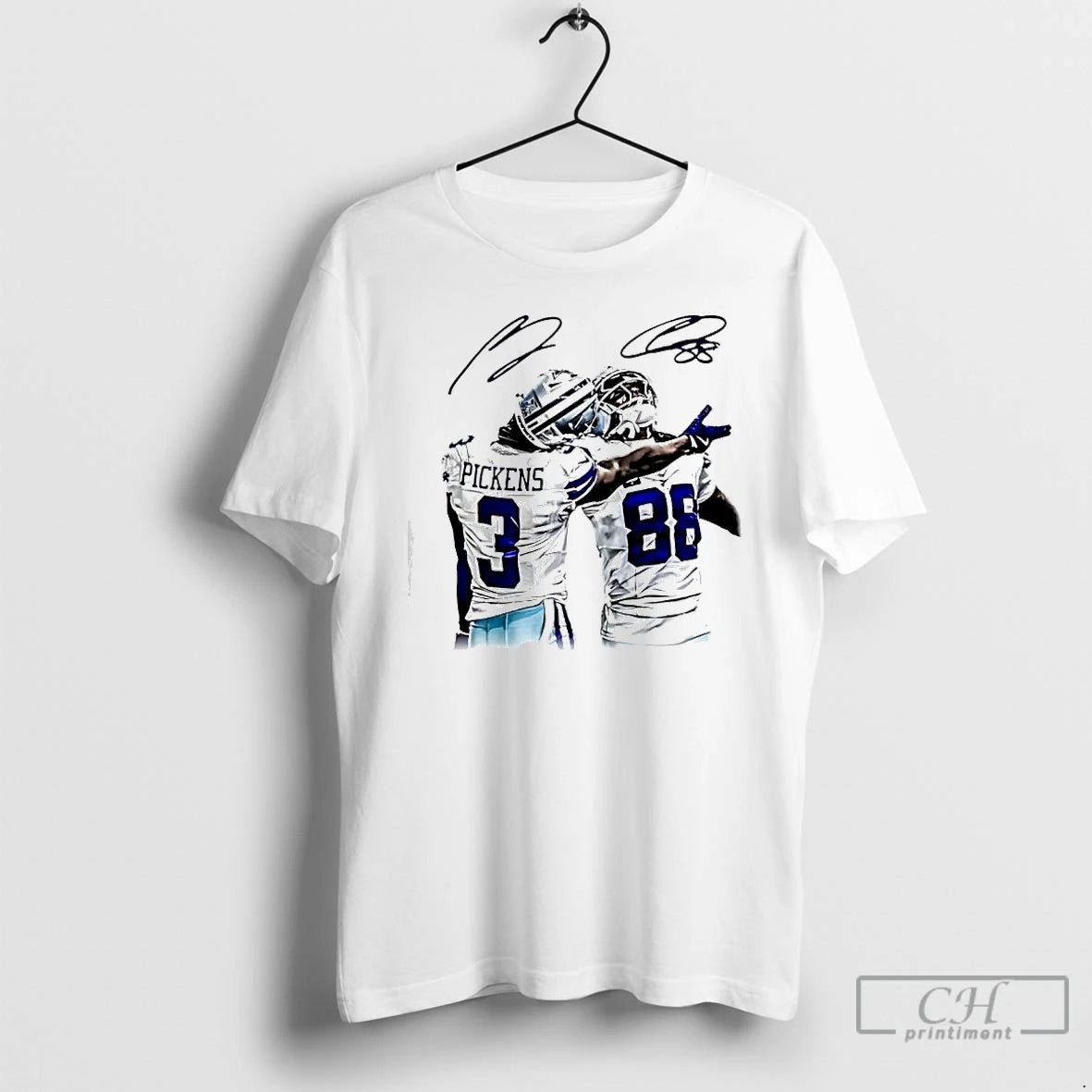 Premium Dallas Cowboys Players Trevon Diggs And Ceedee Lamb Signatures Shirt Hoodie Sweatshirt | PurePodTees.com