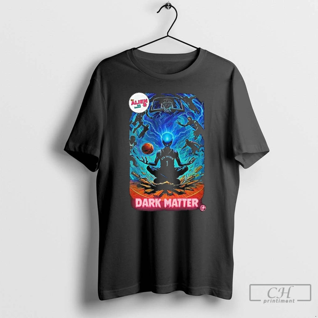 Premium Dark Matter Alien San Antonio Spurs T Shirts Hoodie Sweatshirt | PurePodTees.com
