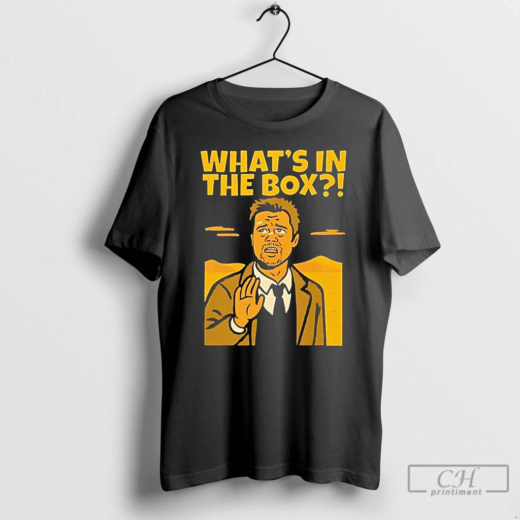 Premium David Mills Whats In The Box T Shirts Hoodie Sweatshirt | PurePodTees.com