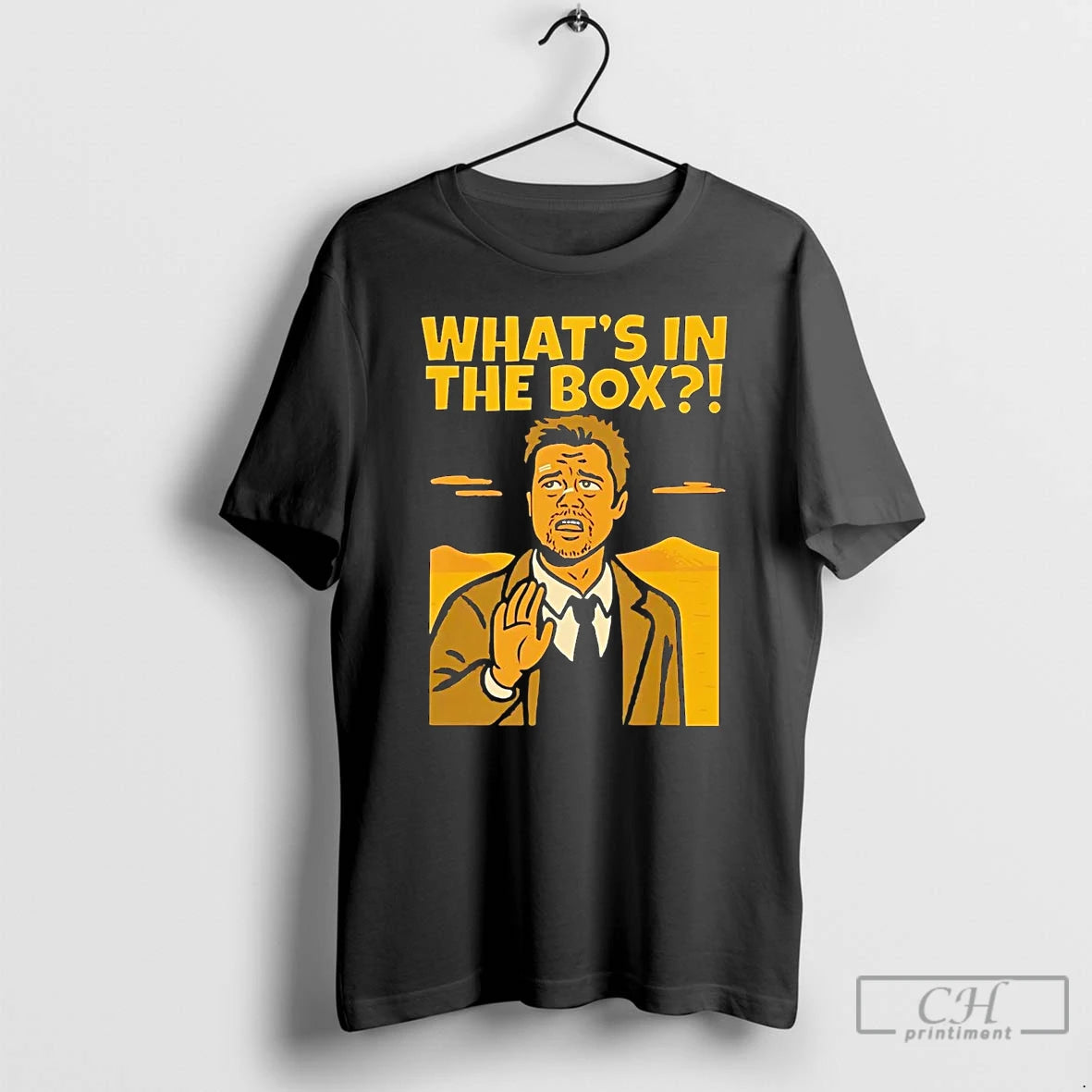 Premium David Mills Whats In The Box T Shirts Hoodie Sweatshirt | PurePodTees.com