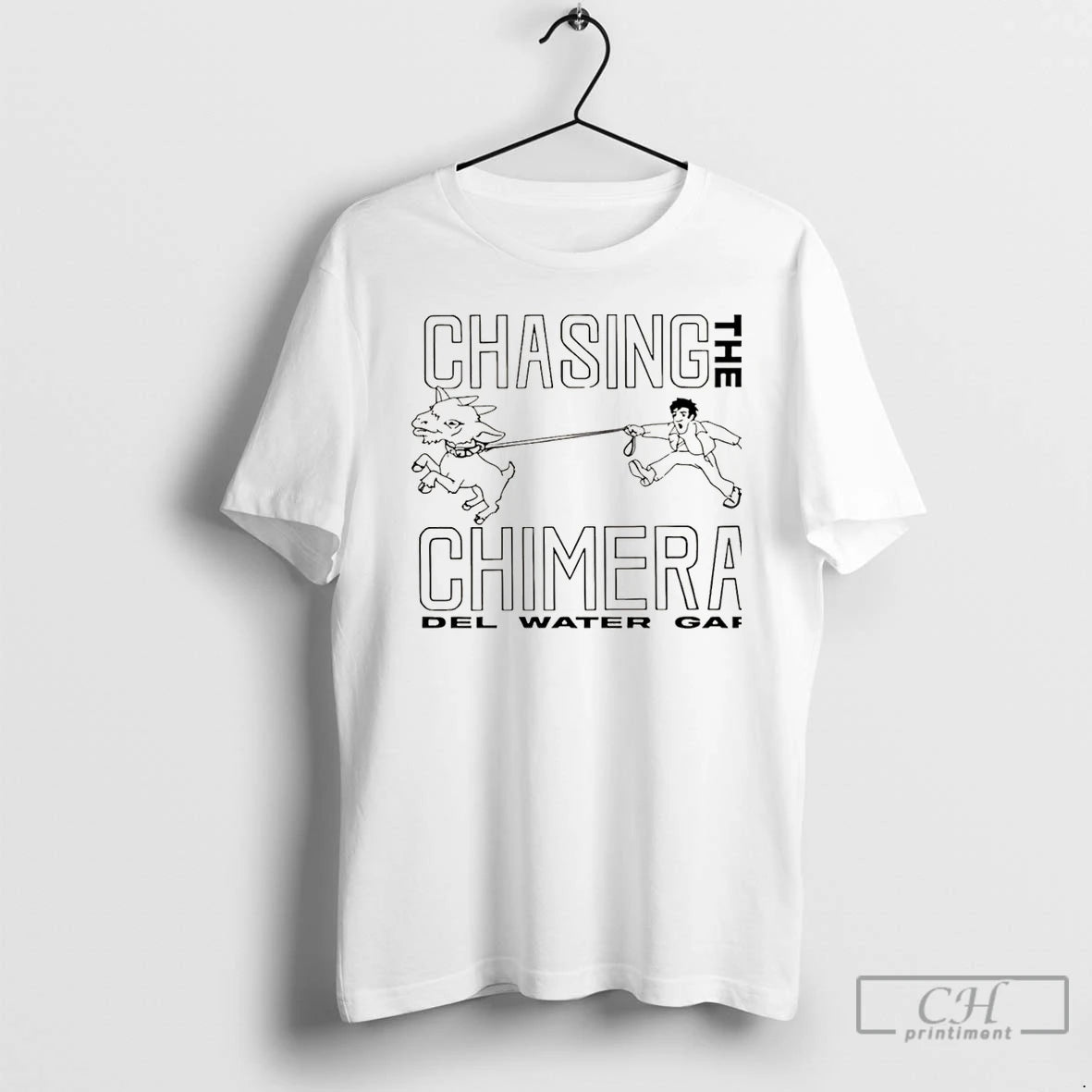 Premium Del Water Gap Goat Chasing The Chimera Christmas T Shirts Hoodie Sweatshirt | PurePodTees.com
