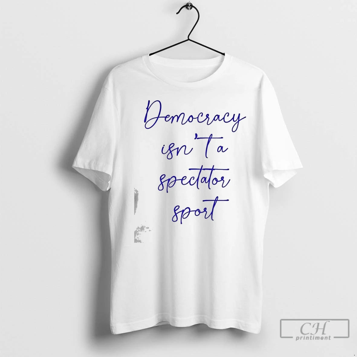 Premium Democracy Isnt A Spectator Sport Nicolle Wallace Shirt Hoodie Sweatshirt | PurePodTees.com
