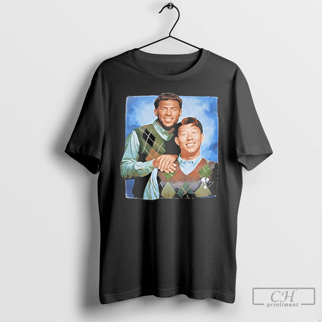 Premium Denis Bouanga And Son Heung Min Los Angeles Fc Step Brothers T Shirts Hoodie Sweatshirt | PurePodTees.com