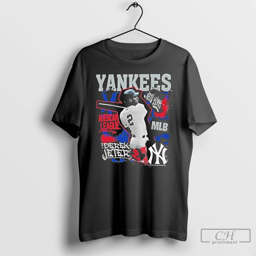 Premium Derek Jeter New York Yankees Star Moment T Shirts Hoodie Sweatshirt | PurePodTees.com