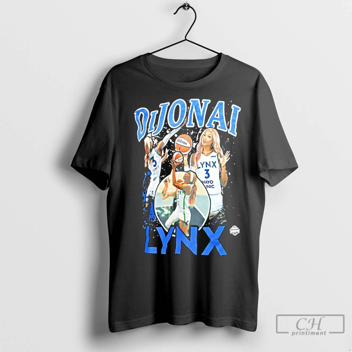 Premium Dijonai Carrington Minnesota Lynx Wnba Crossroads 90s Bootleg Shirt Hoodie Sweatshirt | PurePodTees.com