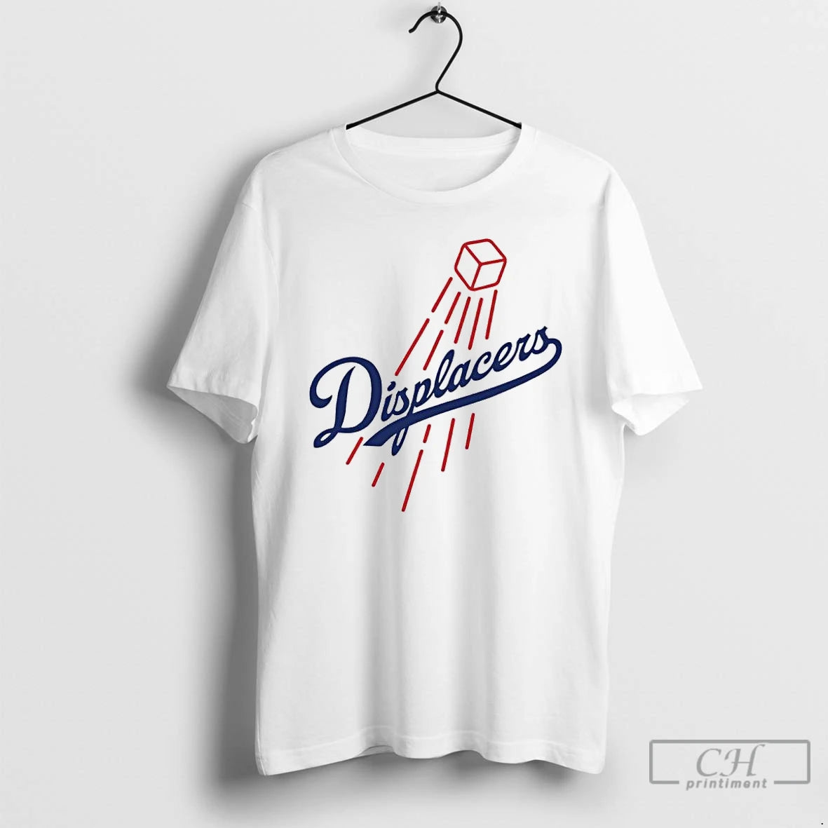 Premium Displacers Los Angeles Dodgers Parody Logo T Shirts Hoodie Sweatshirt | PurePodTees.com