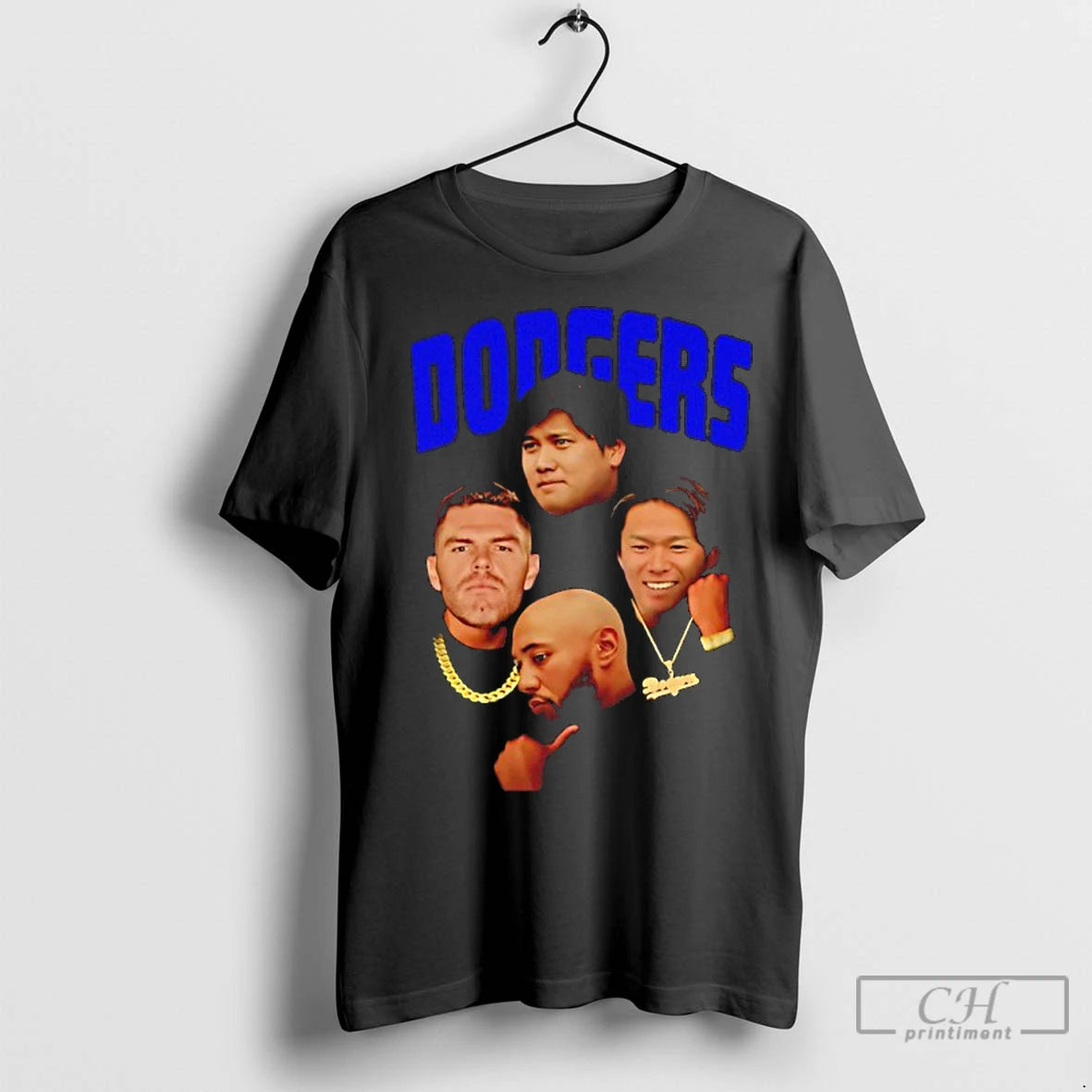Premium Dodger Row Shohei Ohtani Freddie Freeman Yoshinobu Yamamoto Mookie Betts Shirt Hoodie Sweatshirt | PurePodTees.com