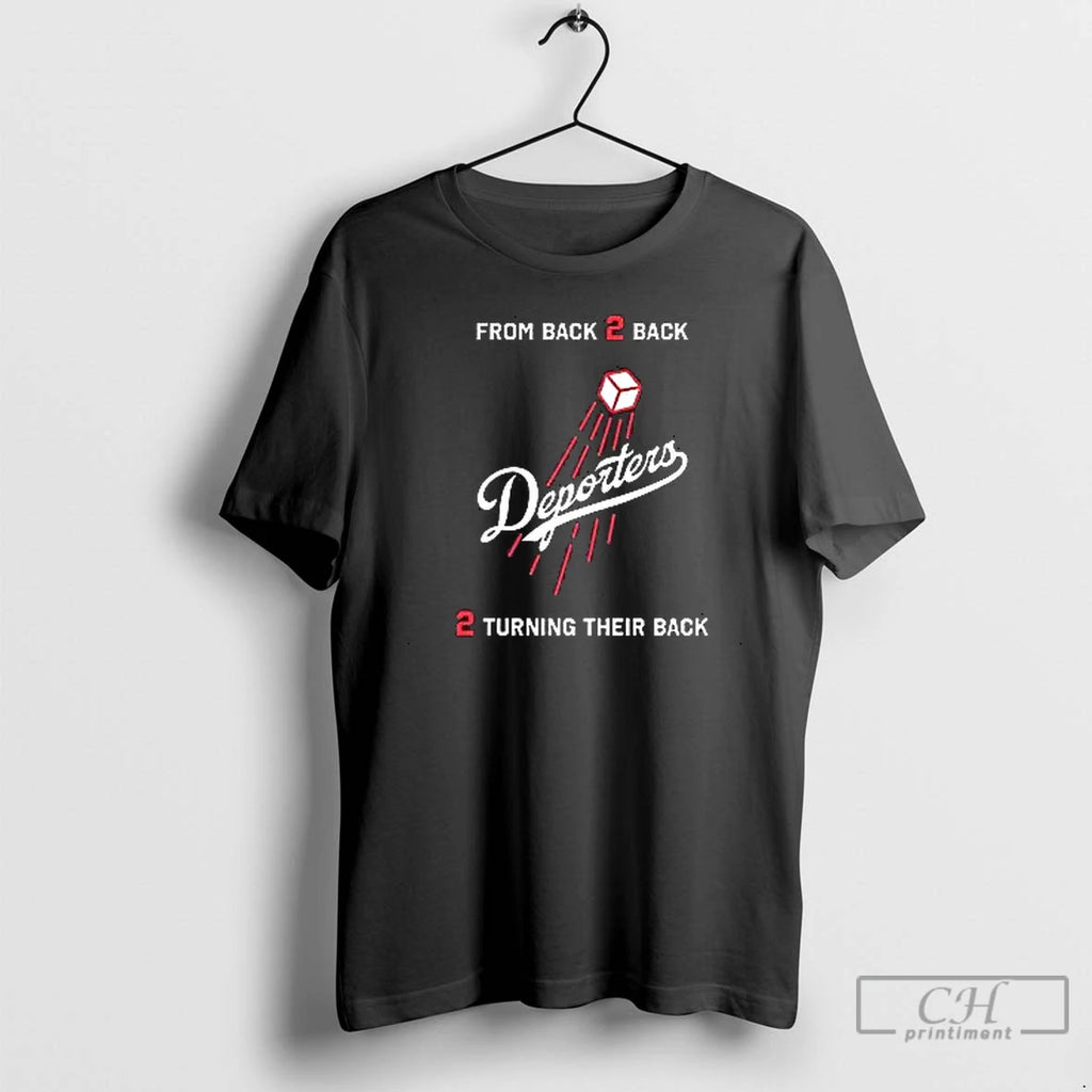 Premium Dodgers Reporters From Back 2 Back 2 Turning Their Back T Shirts Hoodie Sweatshirt | PurePodTees.com