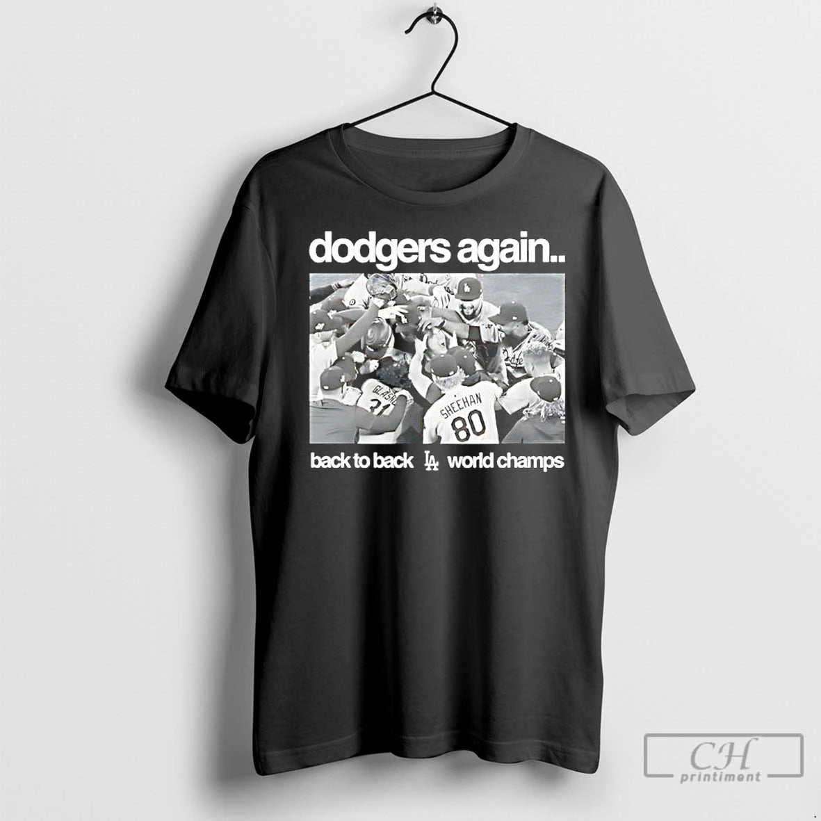 Premium Dodgers Again Back To Back World Champions 2025 Shirt Hoodie Sweatshirt | PurePodTees.com