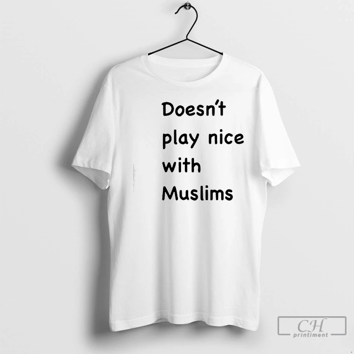 Premium Doesnt Play Nice With Muslims Shirt Hoodie Sweatshirt | PurePodTees.com