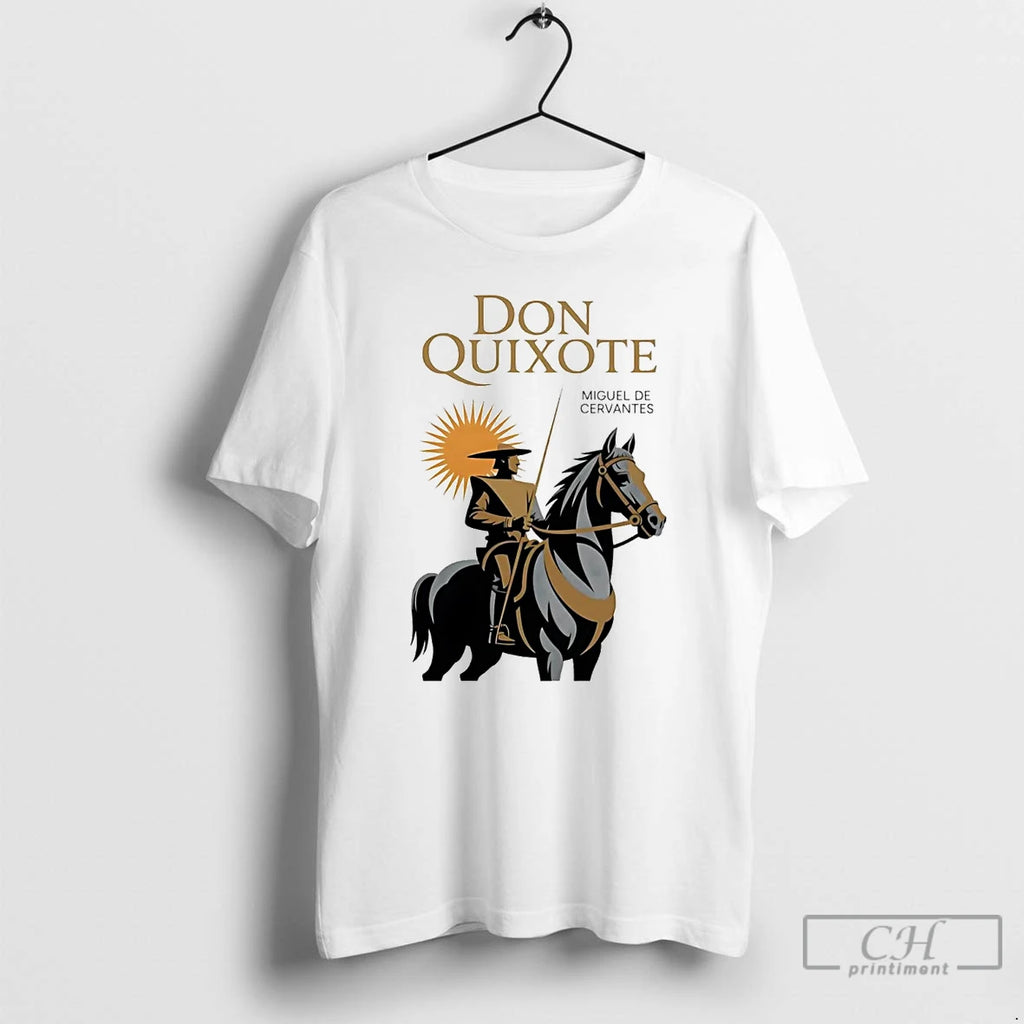 Premium Don Quixote Miguel De Cervantes T Shirts Hoodie Sweatshirt | PurePodTees.com