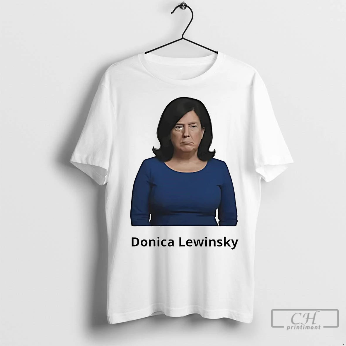 Premium Donald Trump Donica Lewinsky Shirt Hoodie Sweatshirt | PurePodTees.com